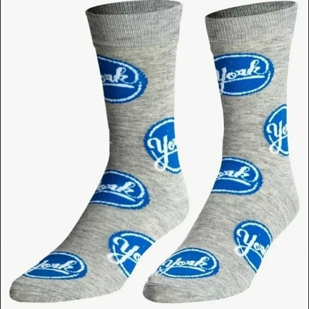 4/$25 York Peppermint Patty Novelty Crew Socks New Unisex